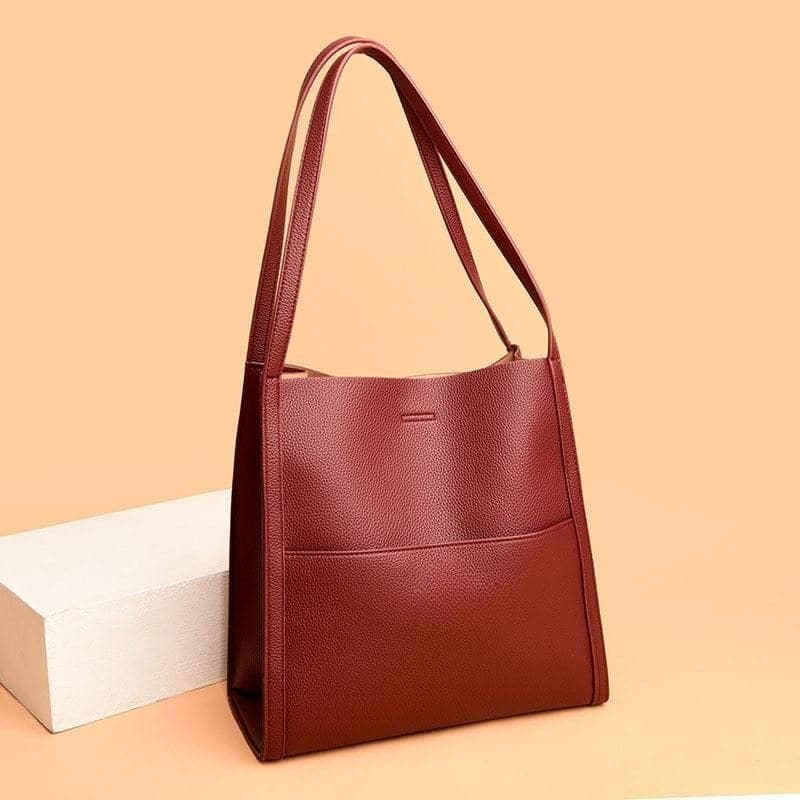 (50% Rabatt) Sarah™ Leder-Tragetasche