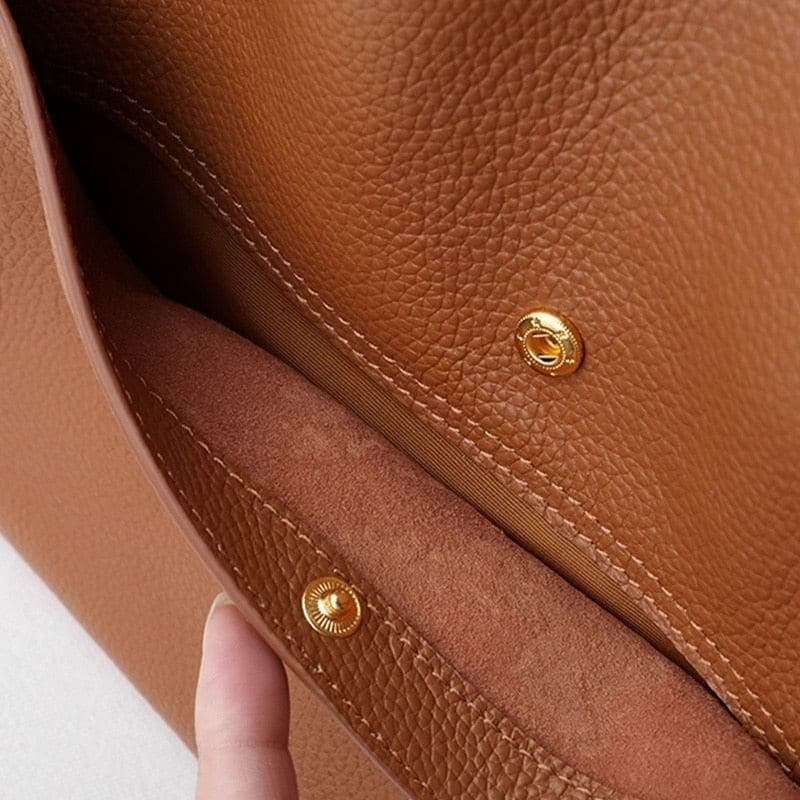 (50% Rabatt) Sarah™ Leder-Tragetasche