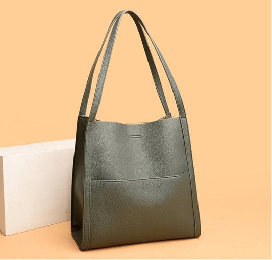 (50% Rabatt) Sarah™ Leder-Tragetasche