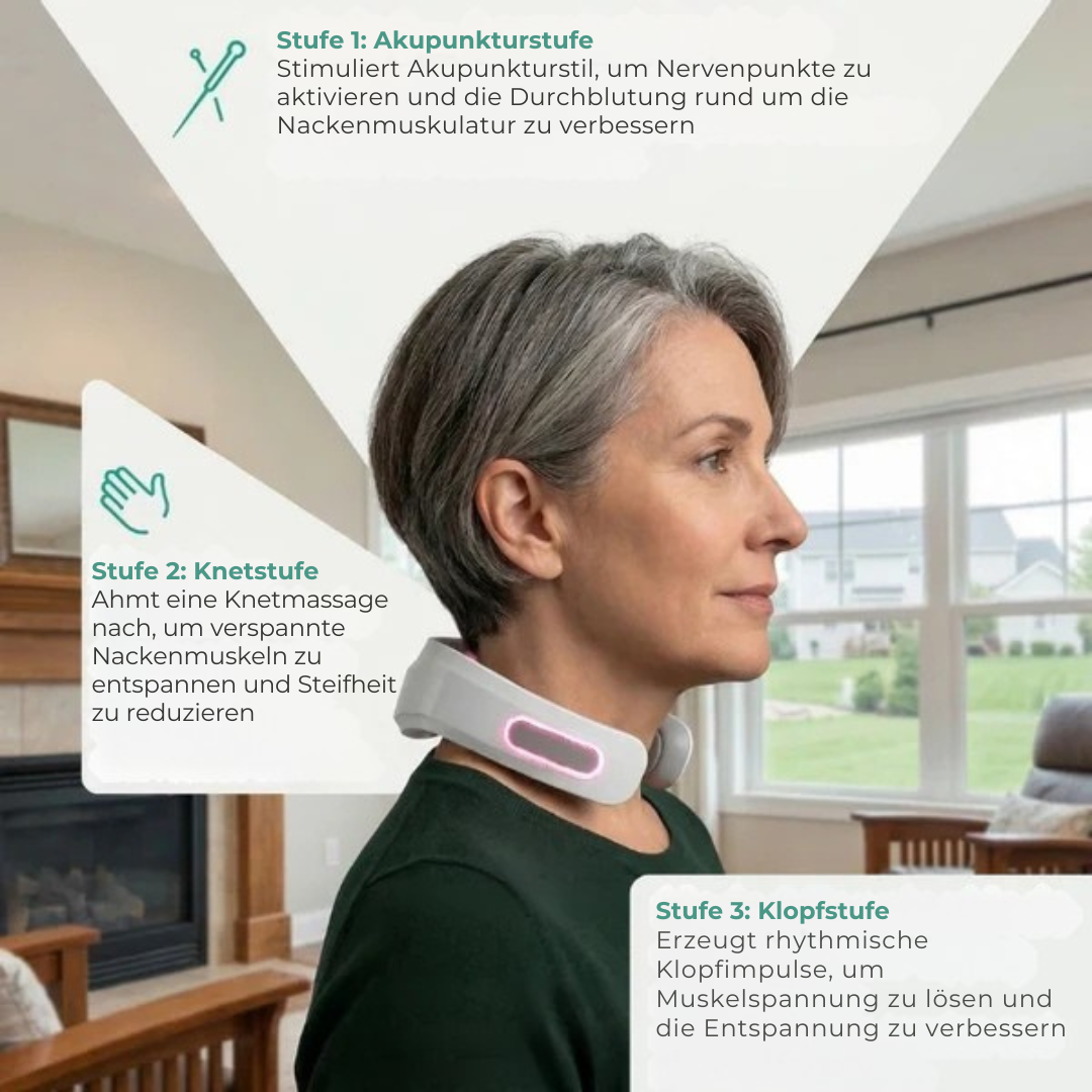 ALVECRA | Nackenmassagegerät für Entspannung und Komfort