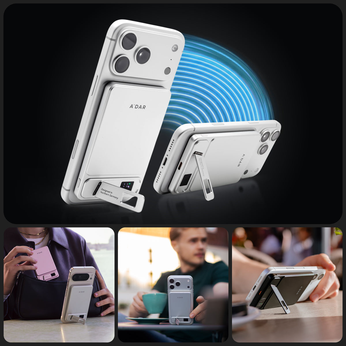Magnetische PowerBank mit Überhitzungsschutz