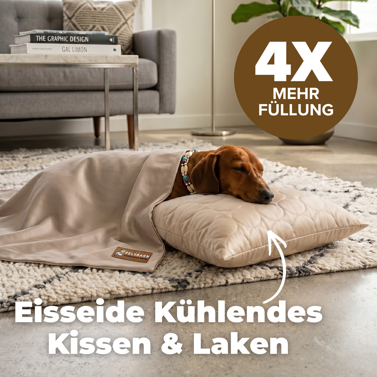 Pelsbarn Kühlmatte (1+1) Komplettes Set