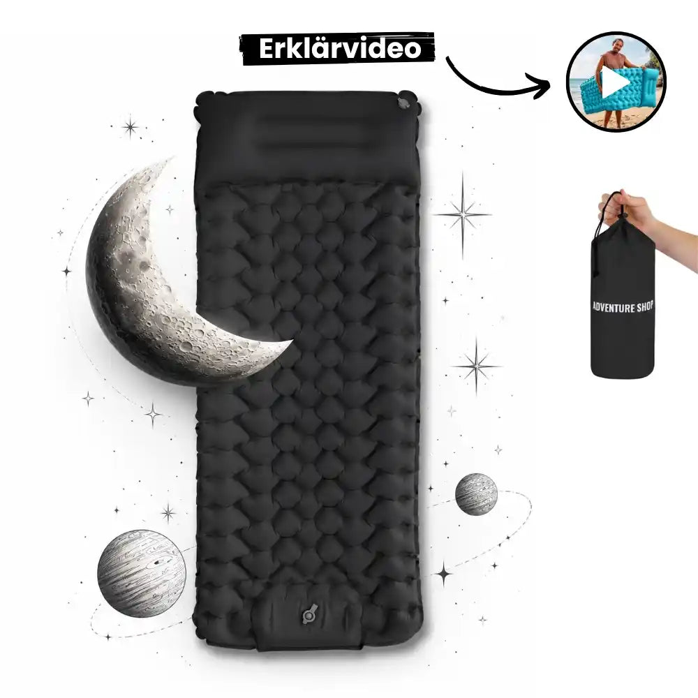 Ultraleichte & kompakte Isomatte | Perfekt für unterwegs