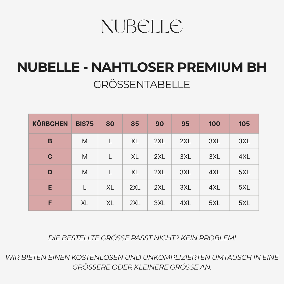 NUBELLE - Nahtloser Premium-BH