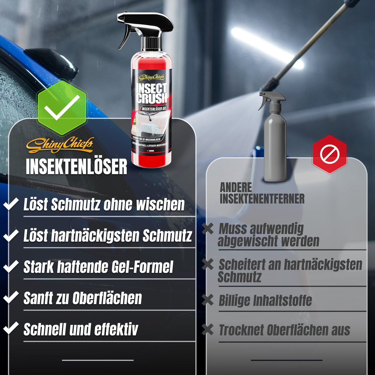 INSECT CRUSH - INSEKTENLÖSER GEL 500ml