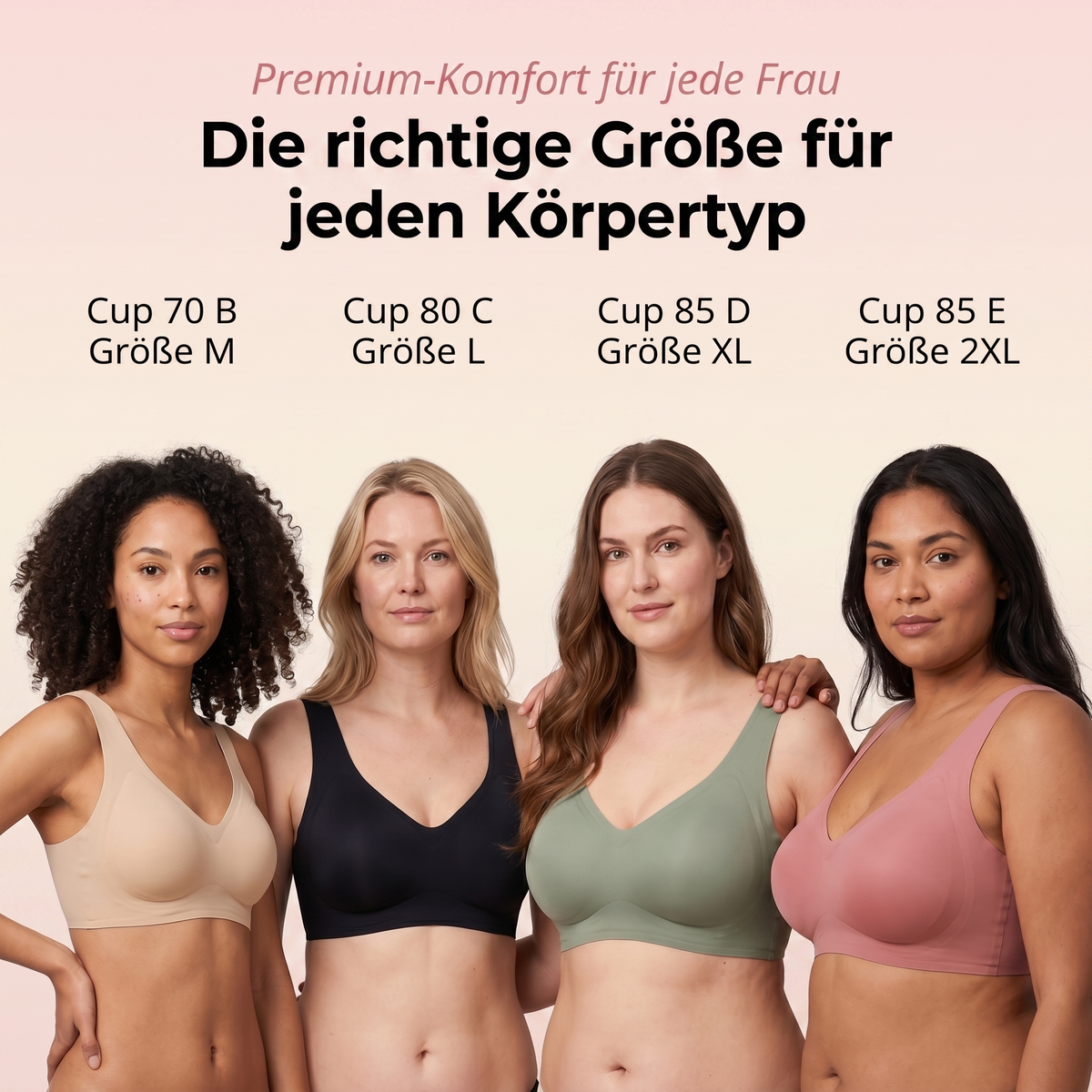 NUBELLE - Nahtloser Premium-BH