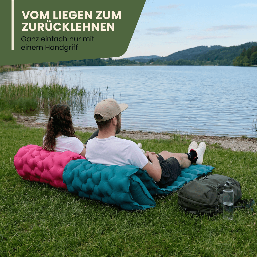 Ultraleichte & kompakte Isomatte | Perfekt für unterwegs