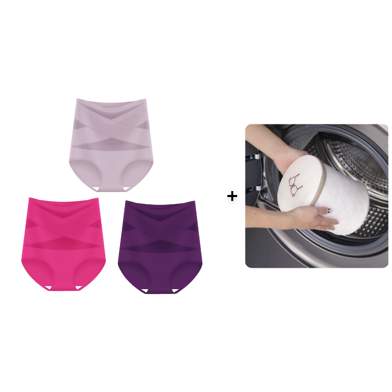 🌸Letzter Tag – 1 kaufen, 2 gratis dazu!✨ Hoch taillierte Formhose in Übergröße mit Bauchstraffung