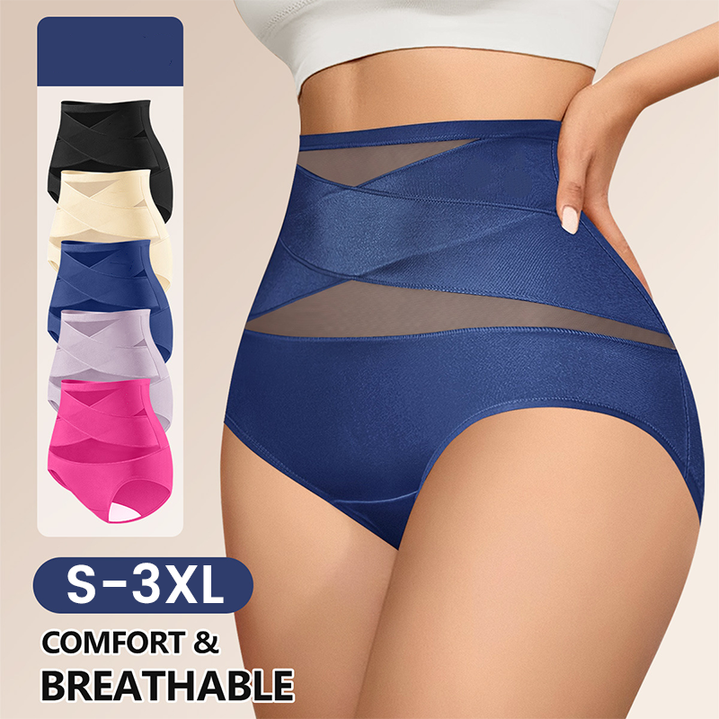 🌸Letzter Tag – 1 kaufen, 2 gratis dazu!✨ Hoch taillierte Formhose in Übergröße mit Bauchstraffung